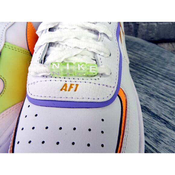 Nike Air Force 1 AF1 Shadow White/White-Peach Cream Women 11 Men 9.5 New In Box main image 6